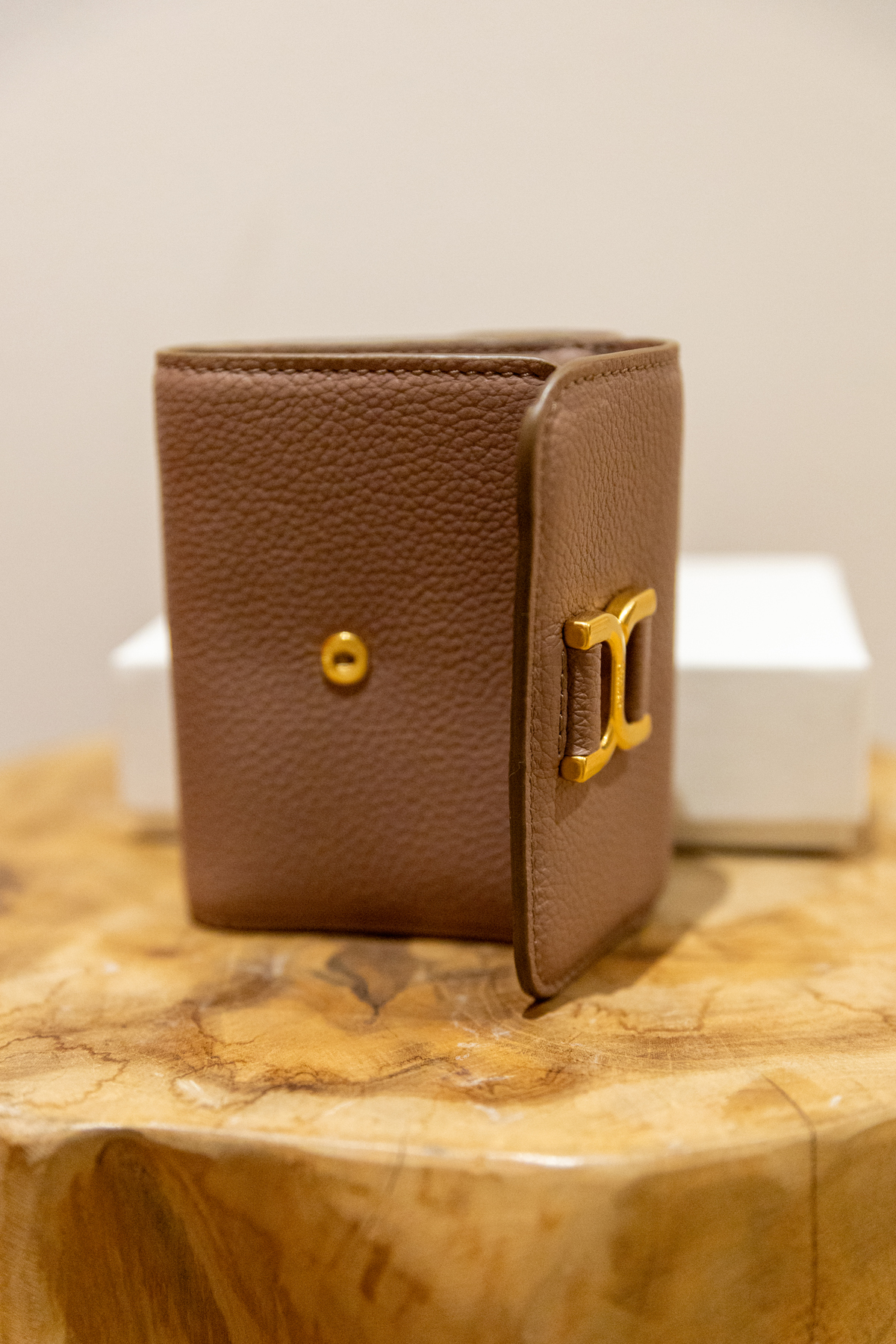 Portefeuille Chloé Marcie en cuir – Image 4